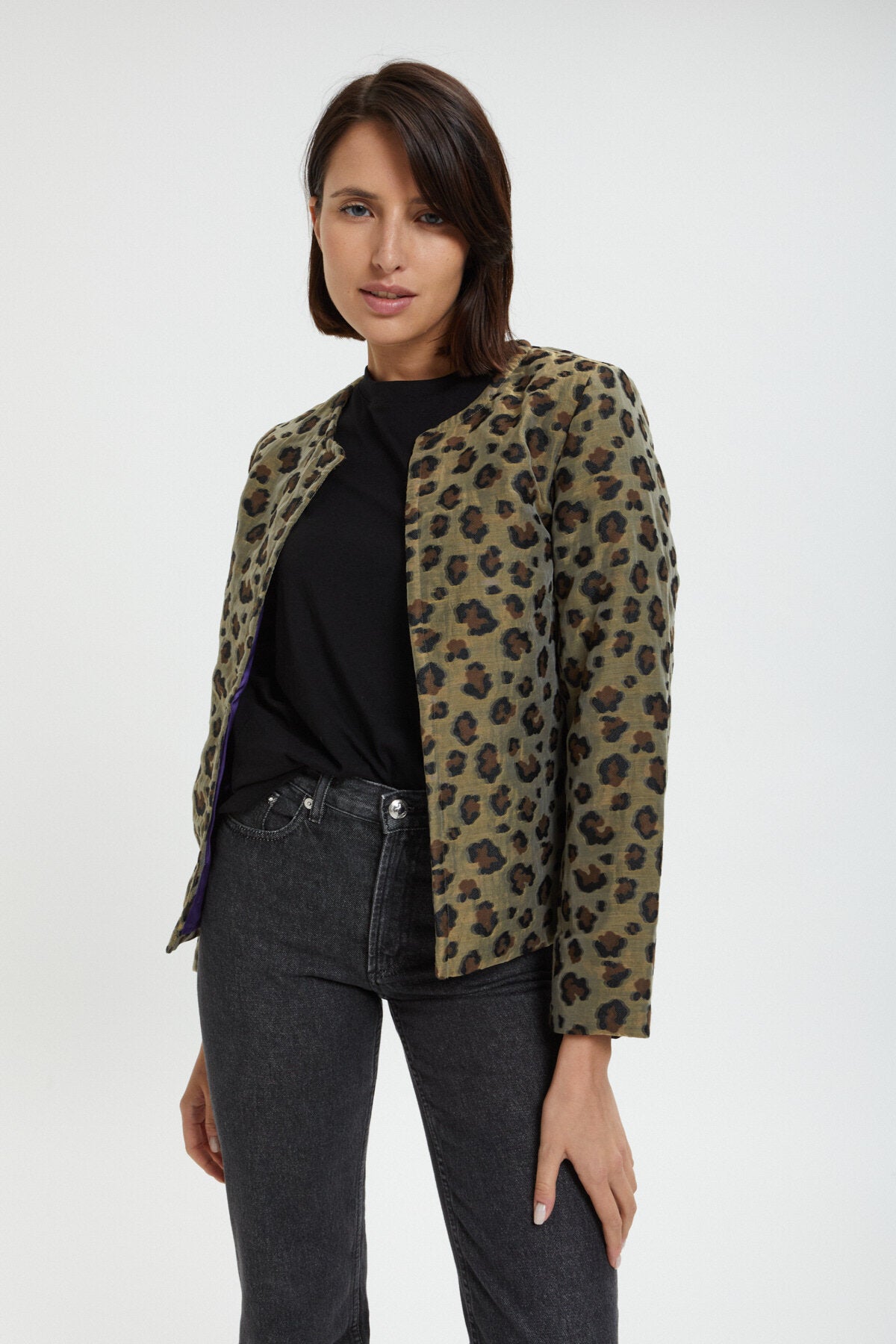 期間限定価格！NEEDLES CoachJacket Leopard Olive Needles - Track Jacket | HBX - Globally Curated Fashion and