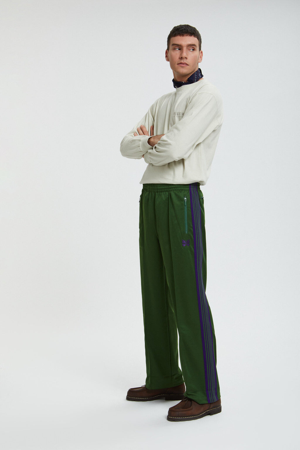 Needles／H.D. 痛ましい Track Pant （Wine）／2023AW