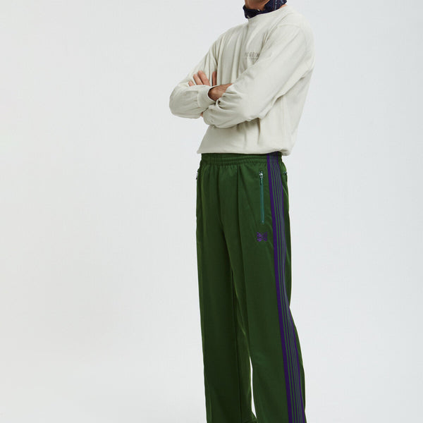 Needles track pants green sale