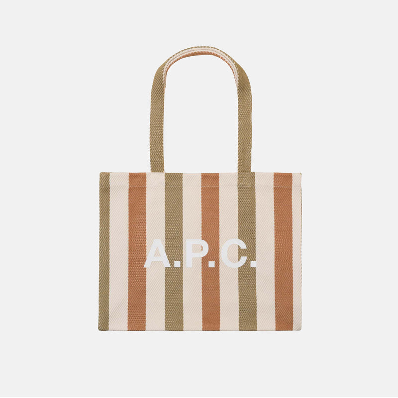 Shopping bag a righe