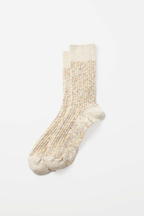 Multicolored Ribbed Socks