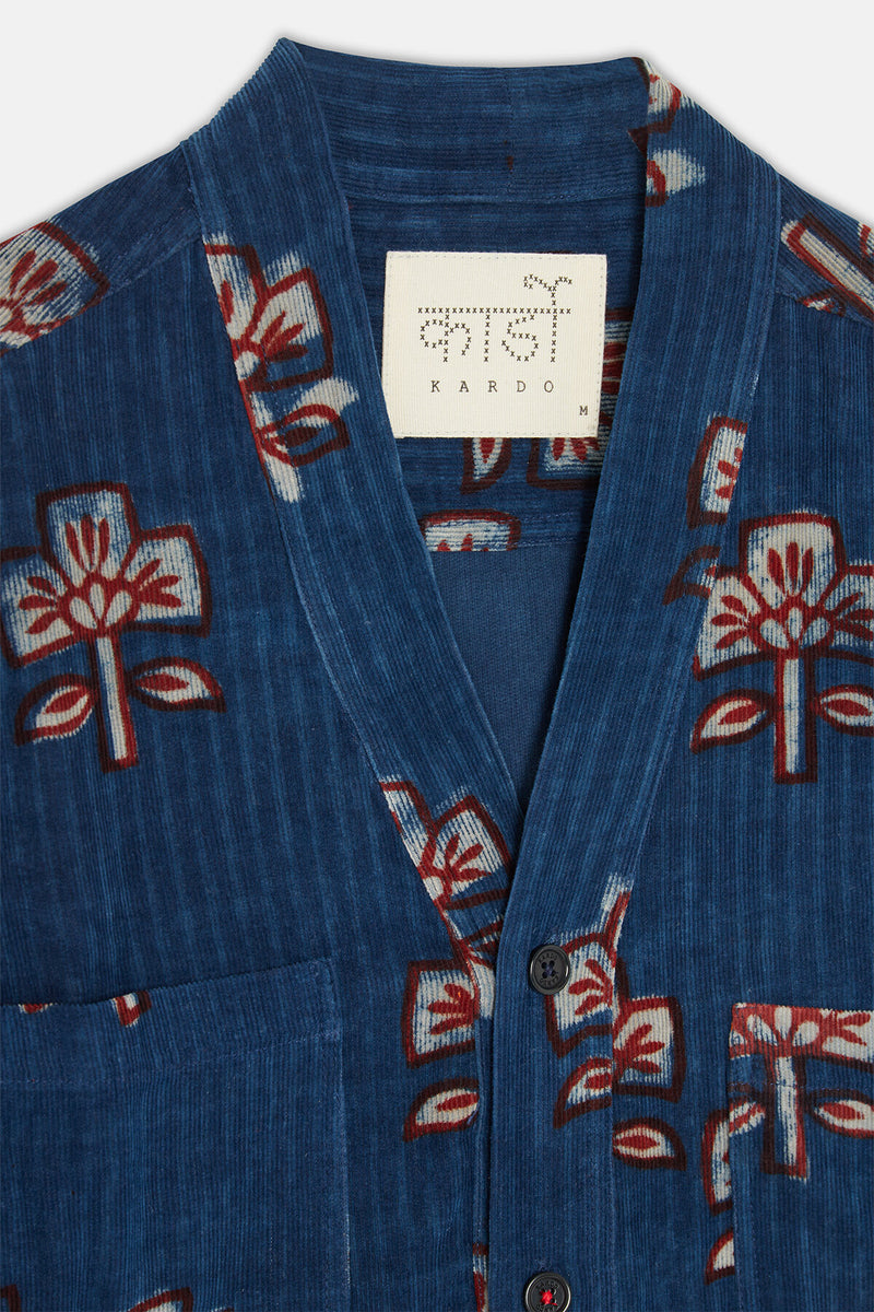 Ryoko Shirt with Kimono Collar