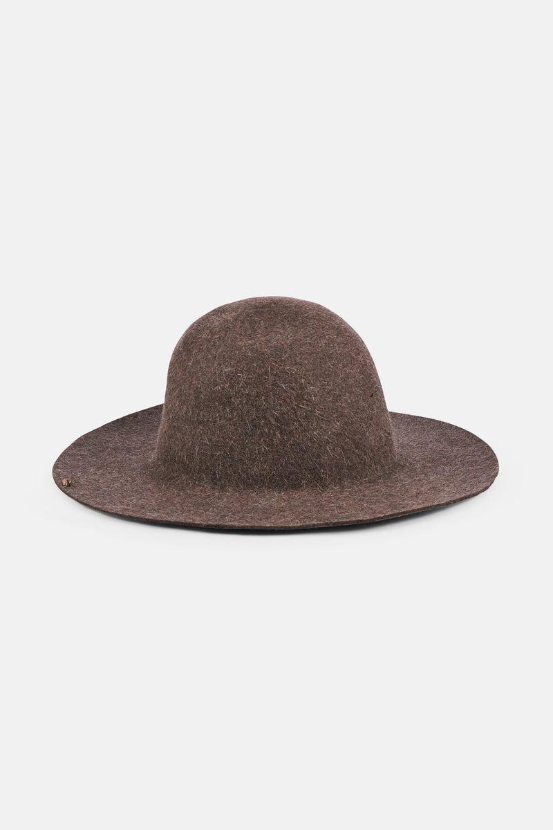 Shelter Large Brim Cloche Hat