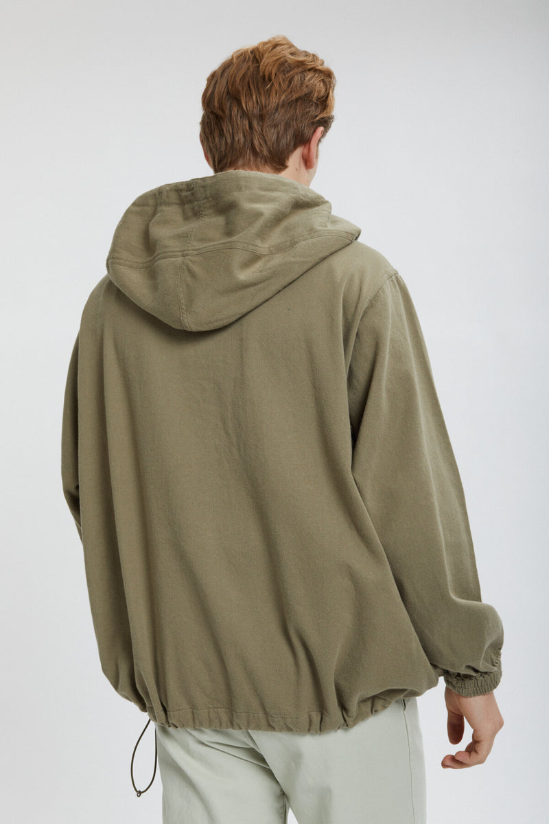 Hooded Pullover Parka