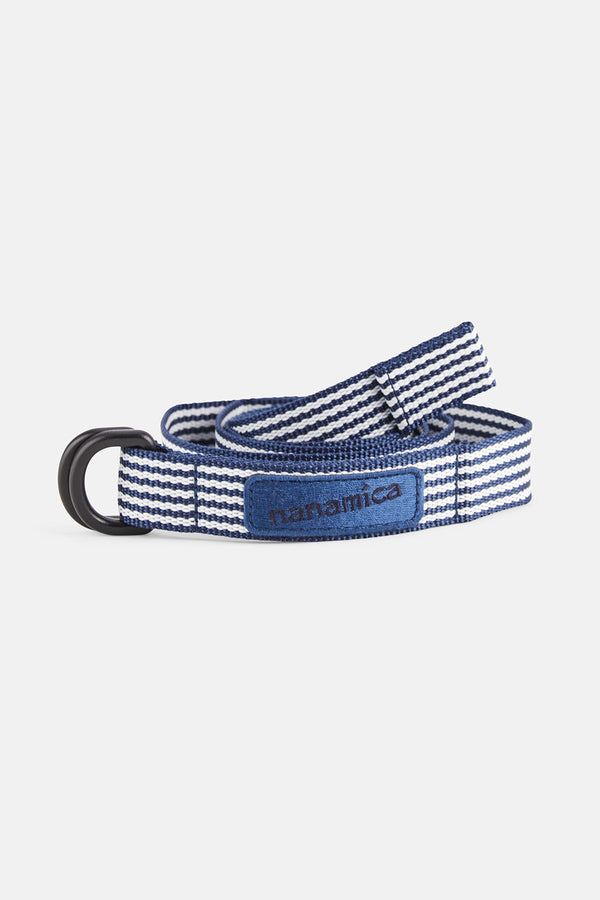 Striped casual belt