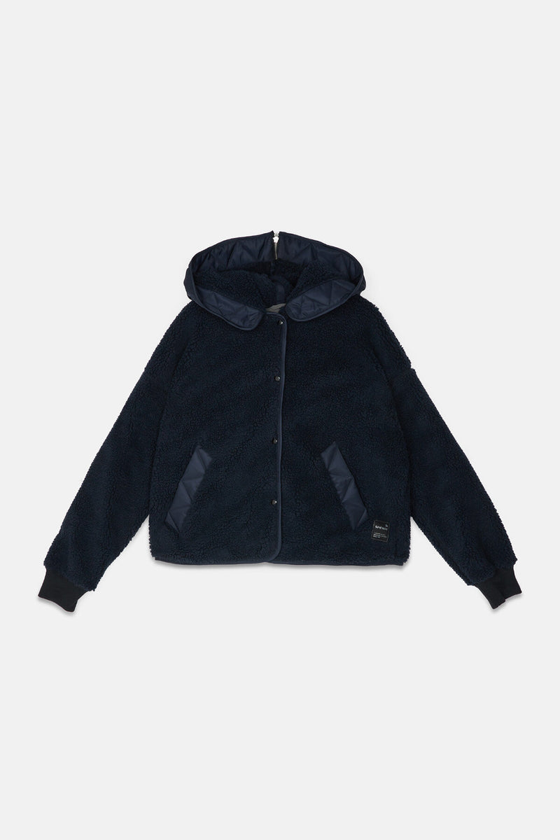 W'S Sherpa Full Zip Hoodie