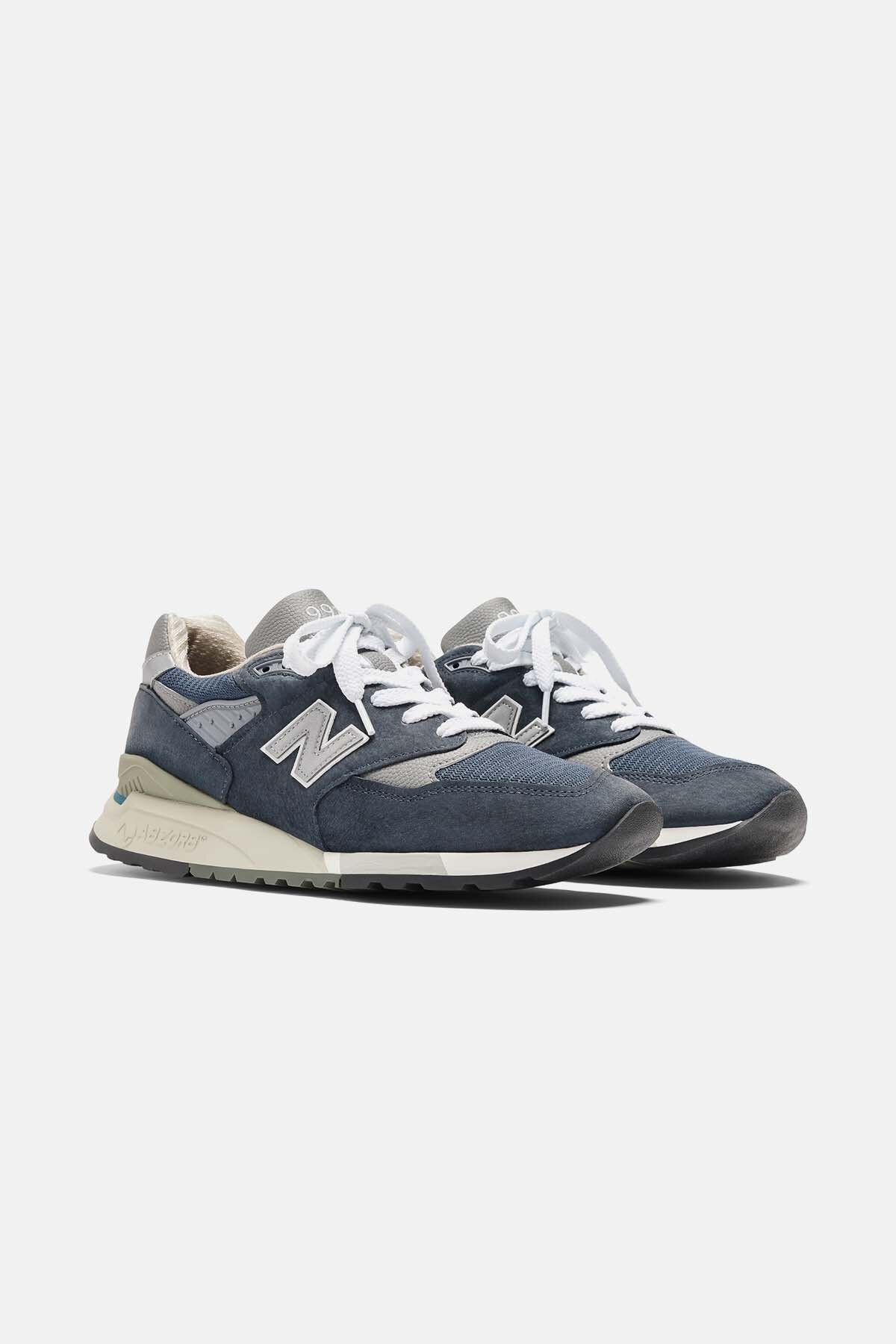 Sneakers Made In Usa 998 Navy by New Balance Unisex WP Store