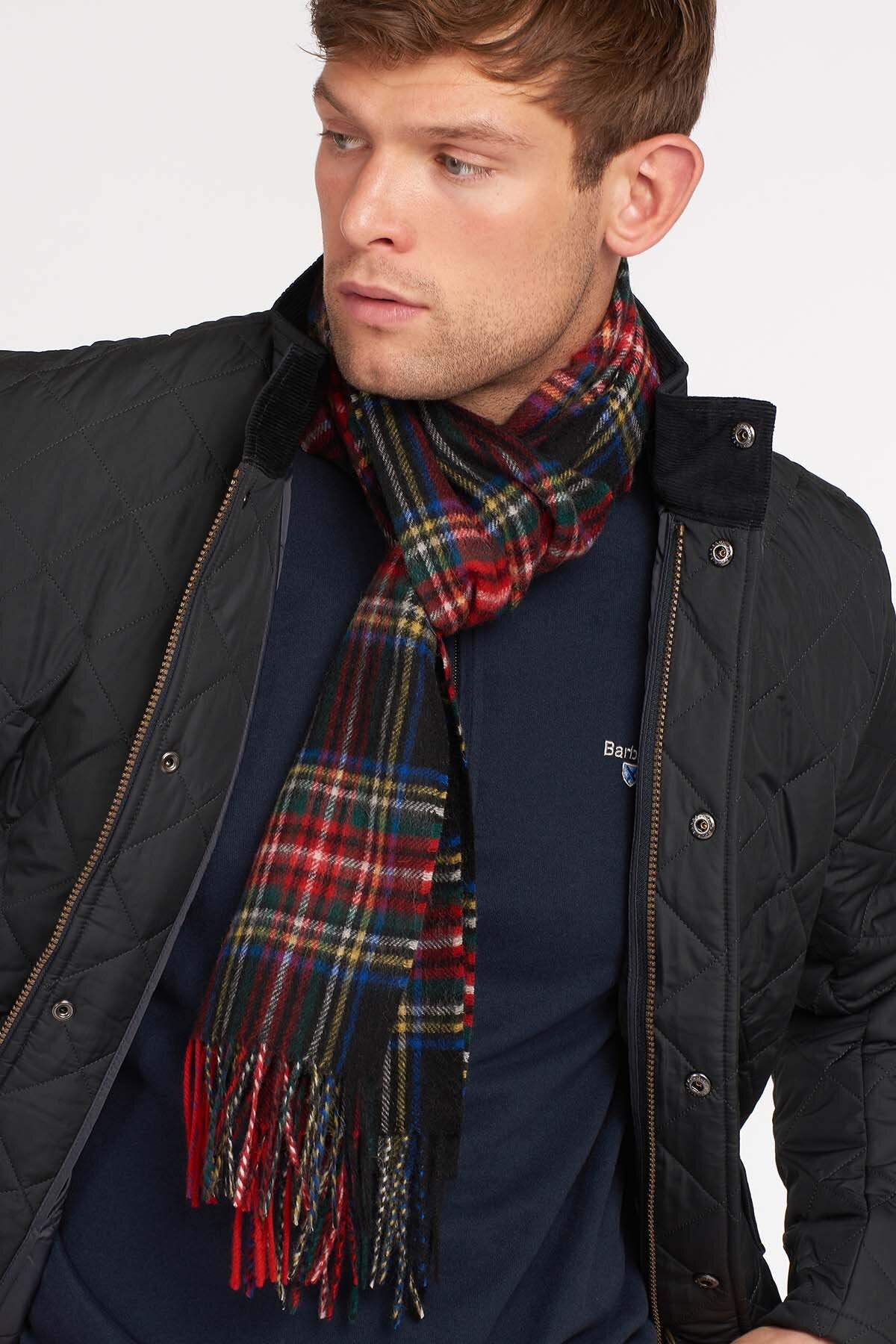 スカーフ Barbour Scarves バブアー Barbour ムーンスカーフ MOON SCARF マフラー チェック