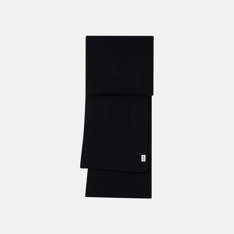 Wool and cashmere scarf