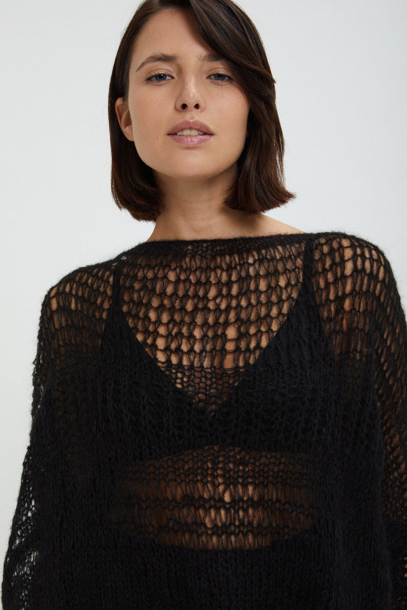 Azhar Netting Sweater